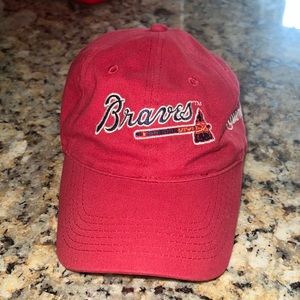 NWOT Atlanta Braves Yuengling Beer Logo Maroon Hat RARE One Size Adjustable MLB